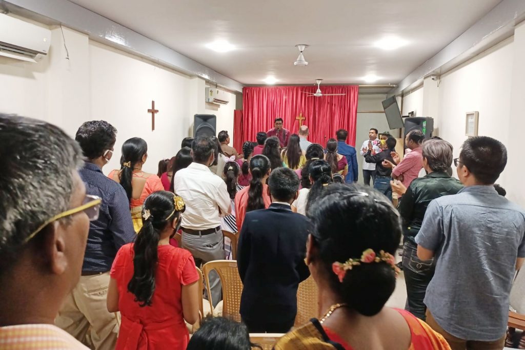 Immanuel Community Church, Satya Niketan, New Delhi - in the new location